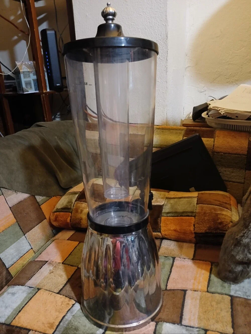 Godinger Chrome Chill It Beverage Dispenser Thirst Extinguisher